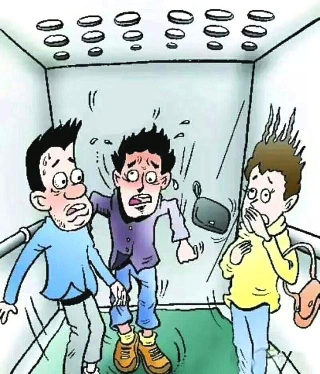 电梯突然下坠,人在落地之前跳起来,或按掉每层按钮能活命吗?