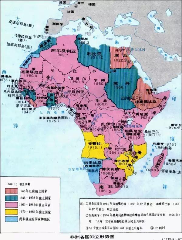 一战前的非洲地图图片