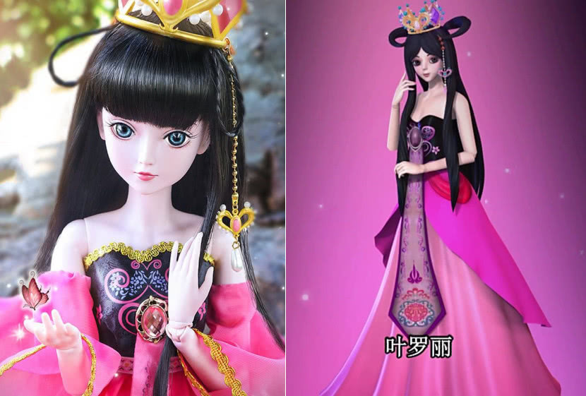 当叶罗丽仙子们回归现实世界亮彩双下巴白光莹婴儿肥