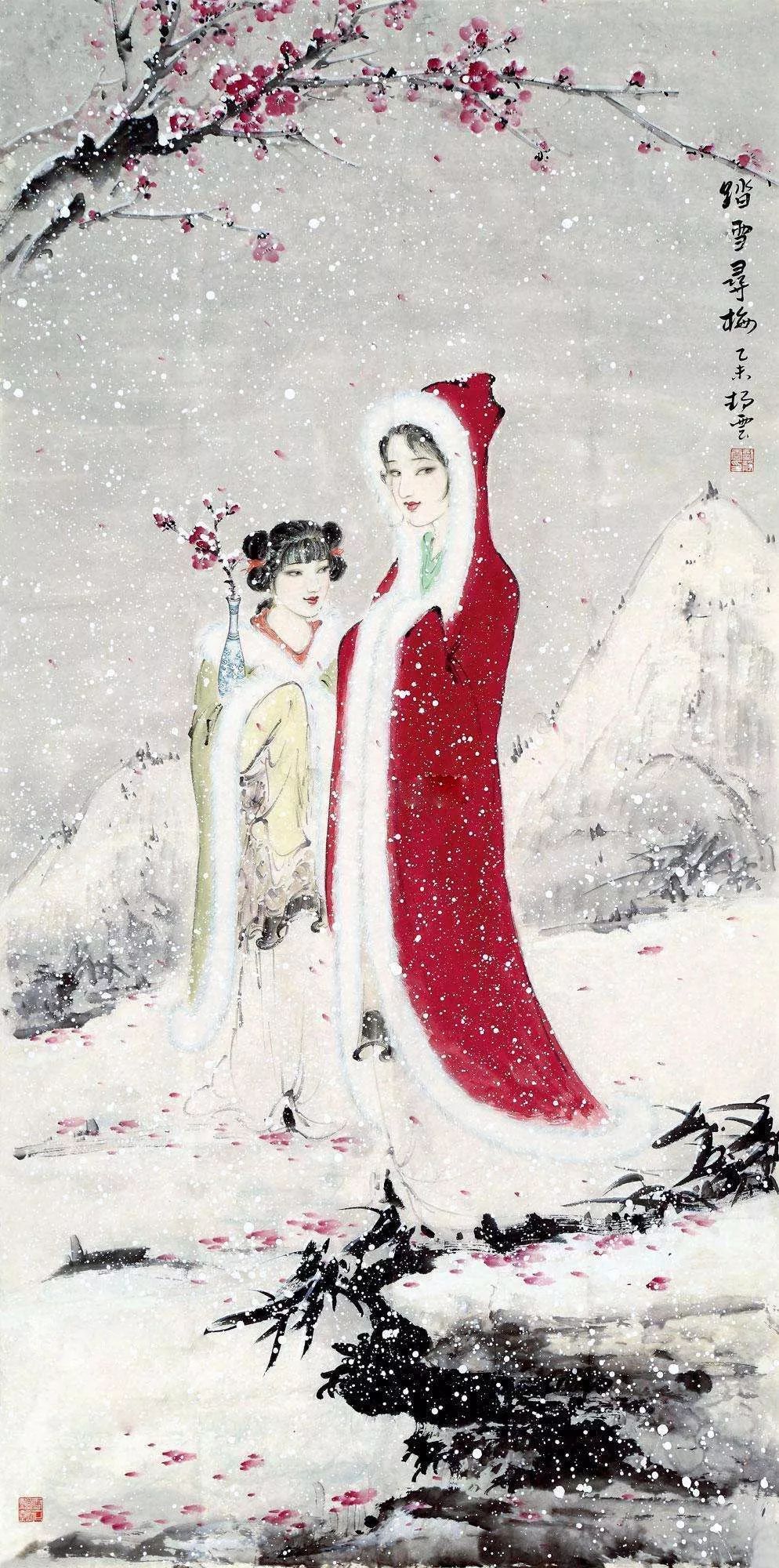 不拍一次踏雪寻梅,这个冬天就白过了|雪梅|枝条|构图_新浪新闻