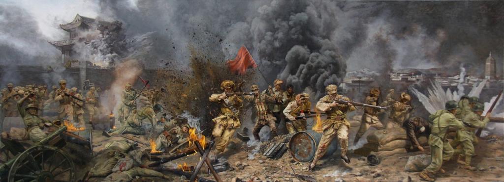 辽沈战役打锦州血战配水池一个营800人打到只剩6个人