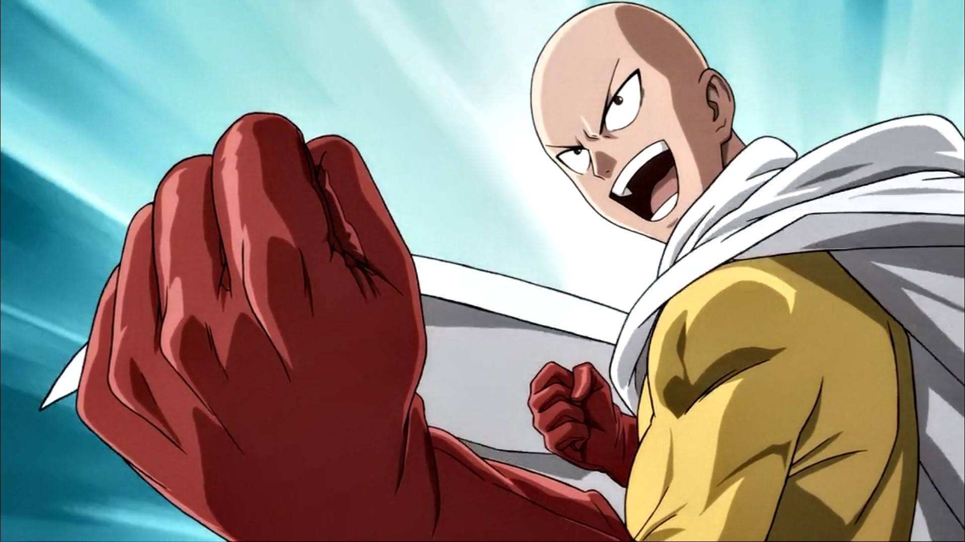 最多我们也只能练出一身肌肉来,而在动漫作品里,我们就能看到琦玉老师