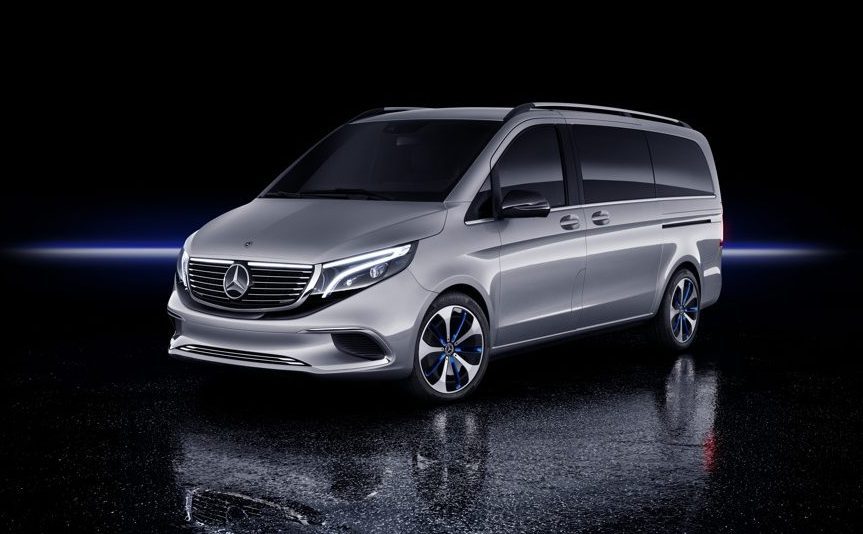 如约而至 奔驰eqv纯电mpv发布