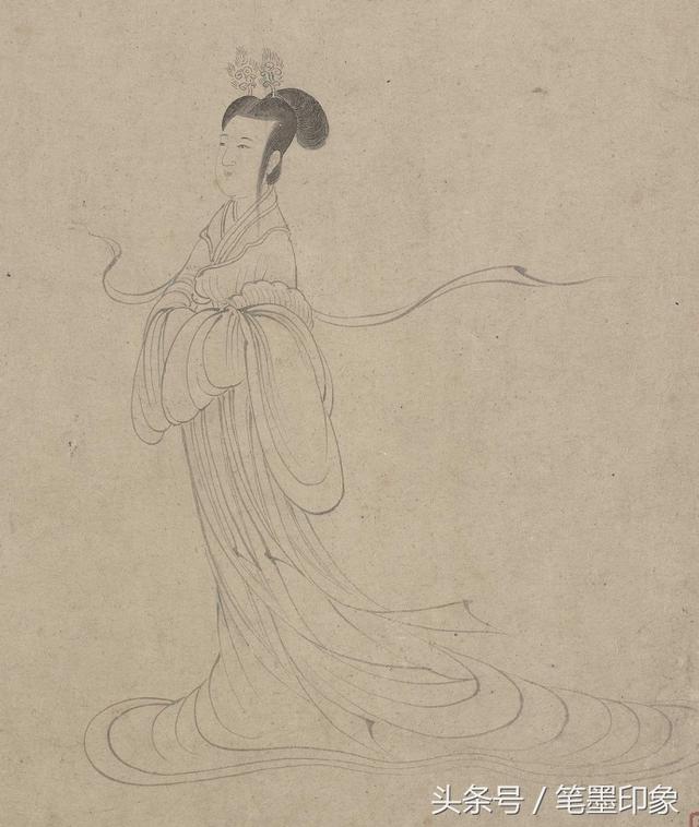 顾恺之女史箴图卷宋白描摹本珍贵