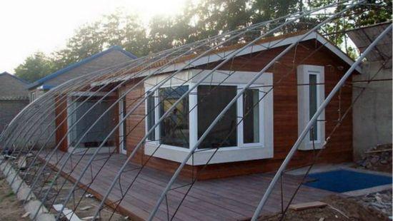 这些农民非常"聪明"!建个大棚不种蔬菜种房子,一套就卖60万!