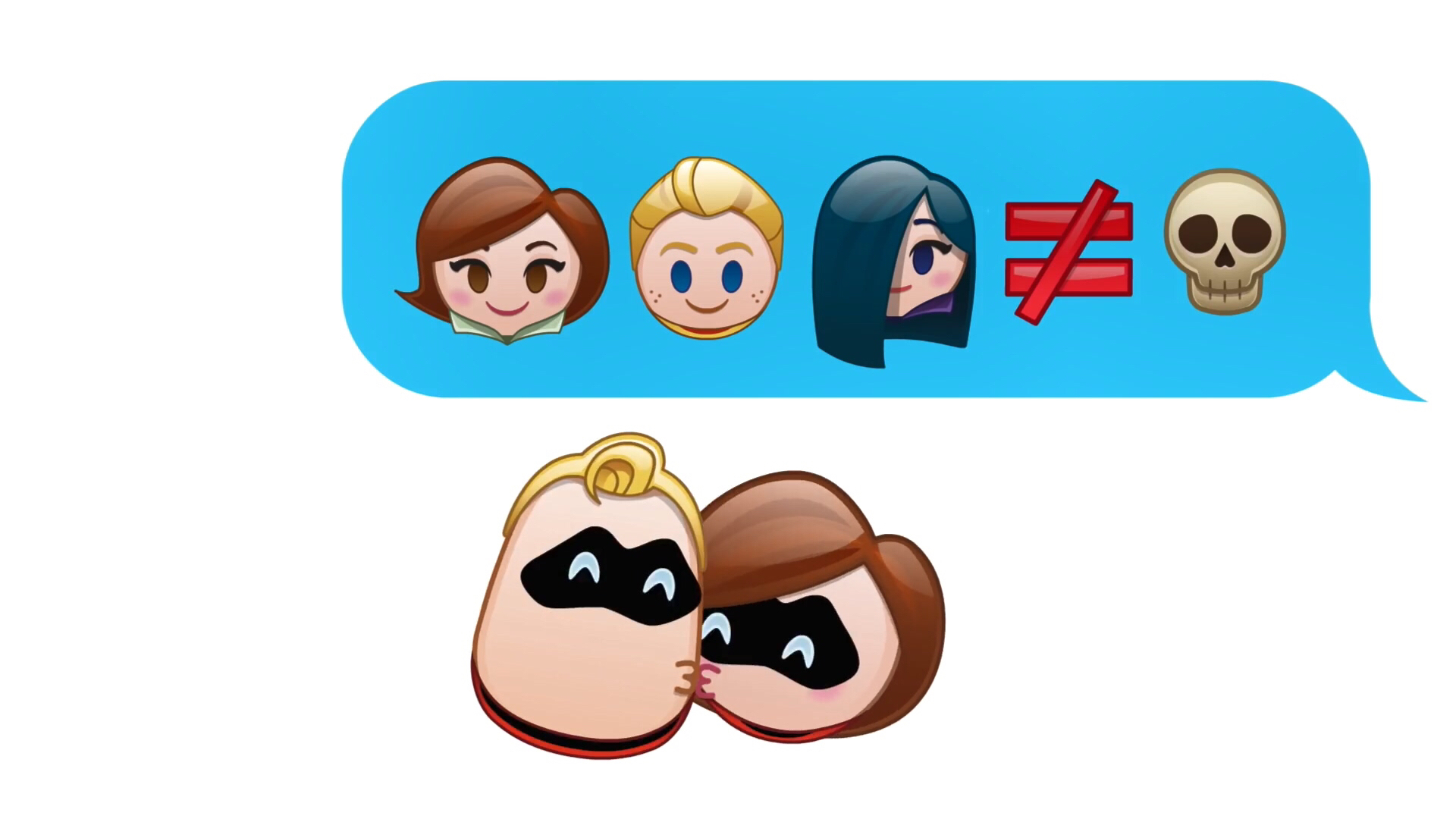 【猴姆独家】萌翻～～4分半用emoji表情回顾《超人总动员》剧情!