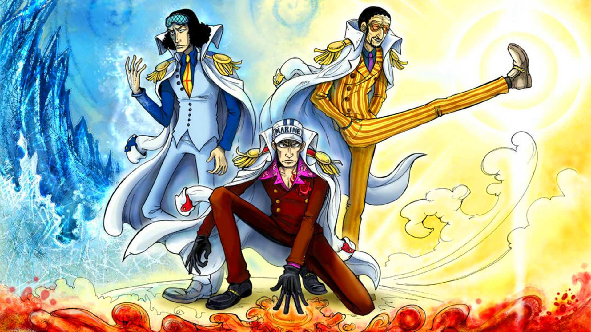 海贼王:海军战力爆表,可匹敌四个皇团