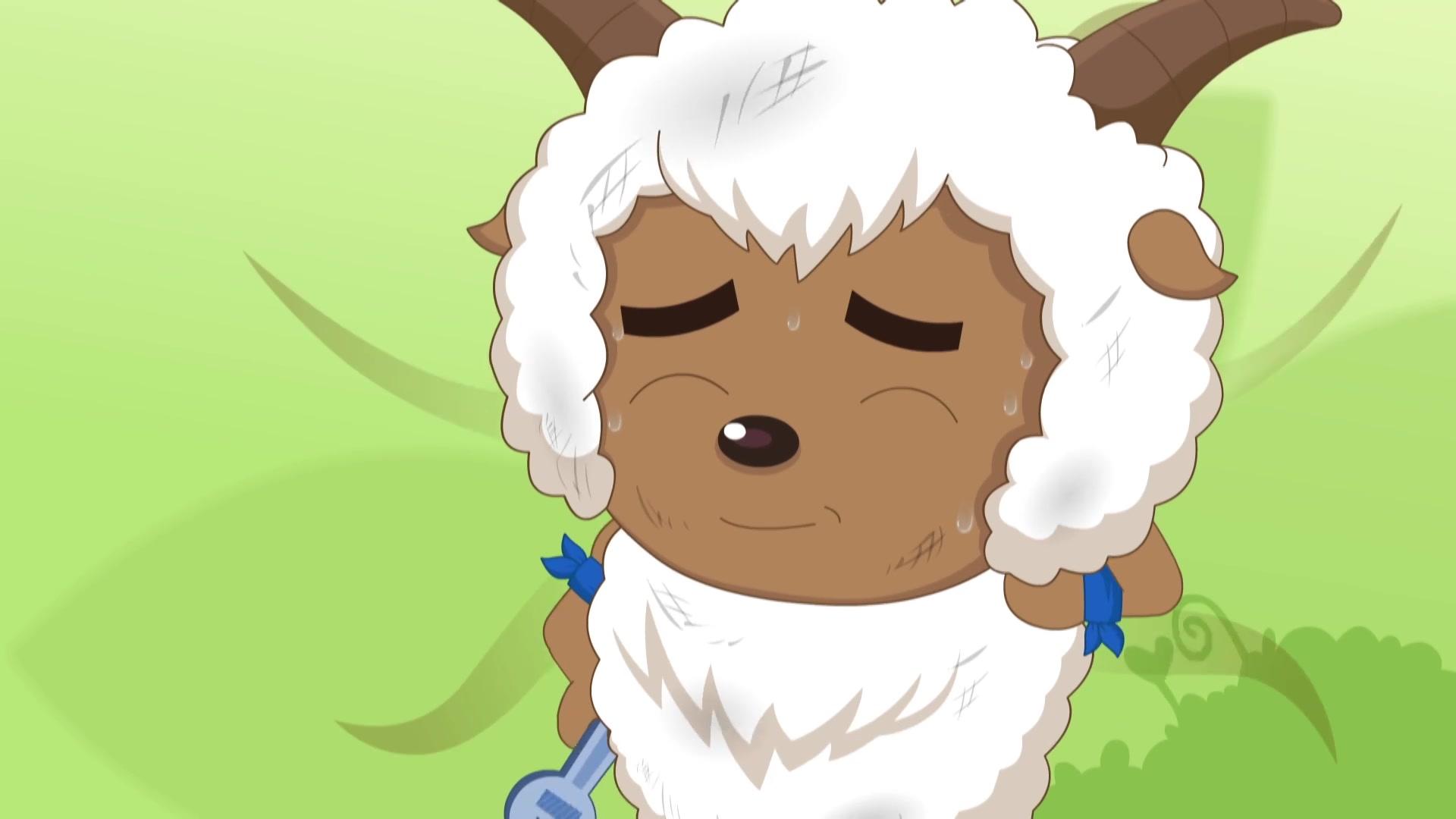 美羊羊喜欢的人,沸羊羊只能远远观望,鸭子却抱得美人归?