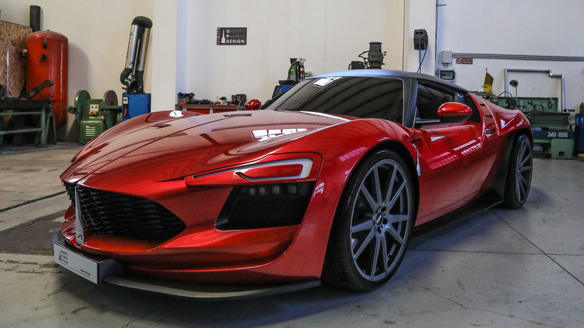 意大利超跑mole almas将亮相日内瓦,气场不逊法拉利!