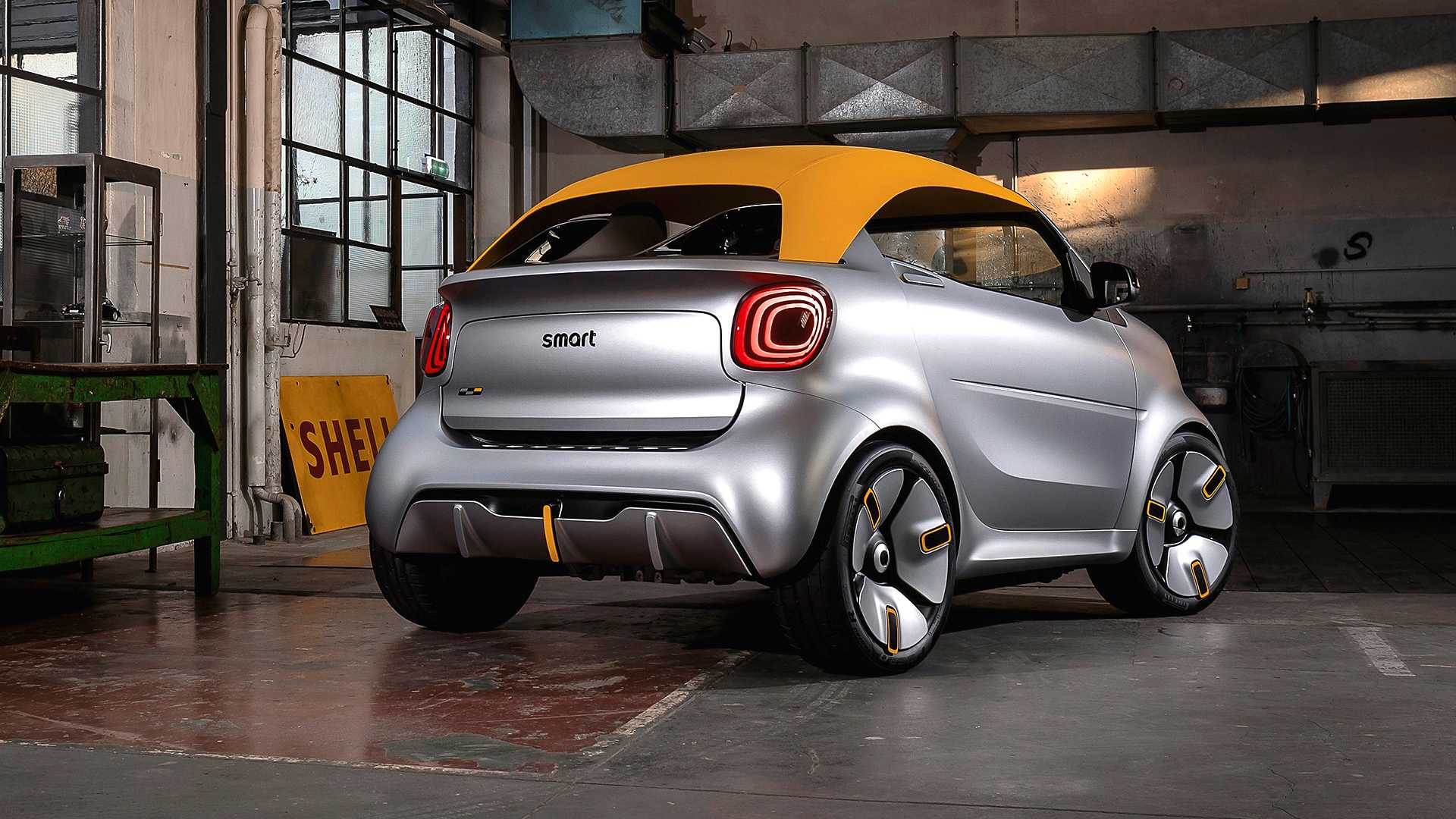 2019日内瓦车展奔驰发布smartforease概念车