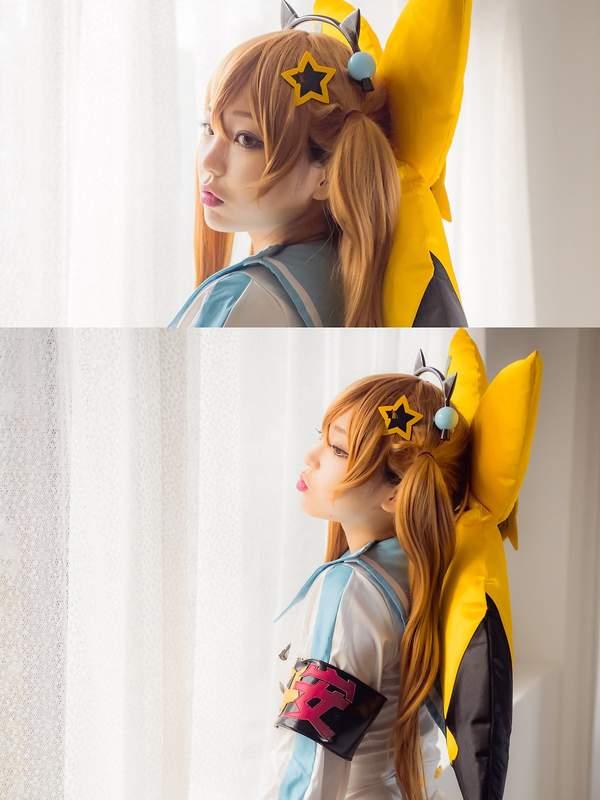 韩国小姐姐cos天命之子davi活力四射超级卡哇伊