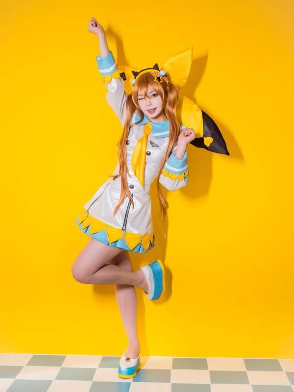 韩国小姐姐cos天命之子davi活力四射超级卡哇伊