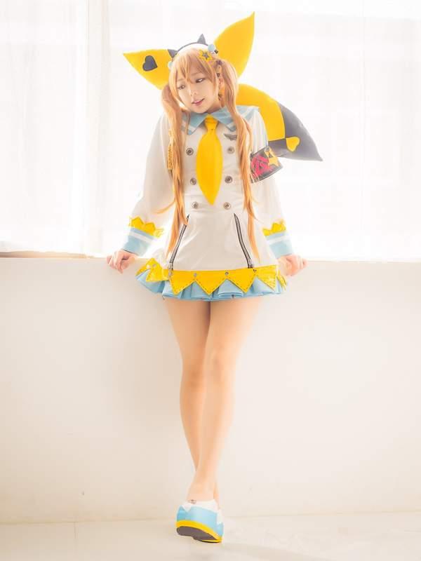 韩国小姐姐cos天命之子davi活力四射超级卡哇伊