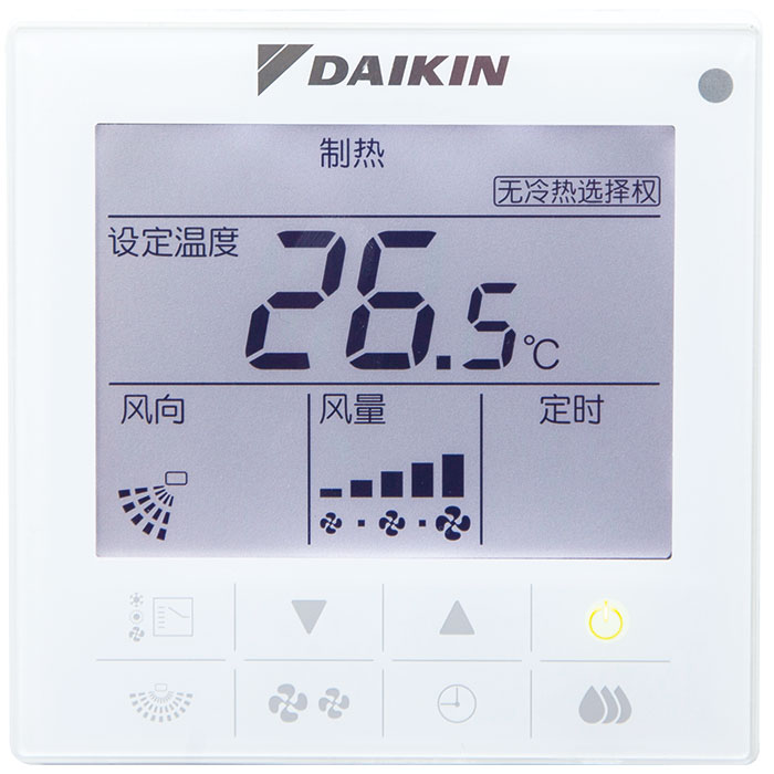 家用中央空调控制面板线控器大搜罗