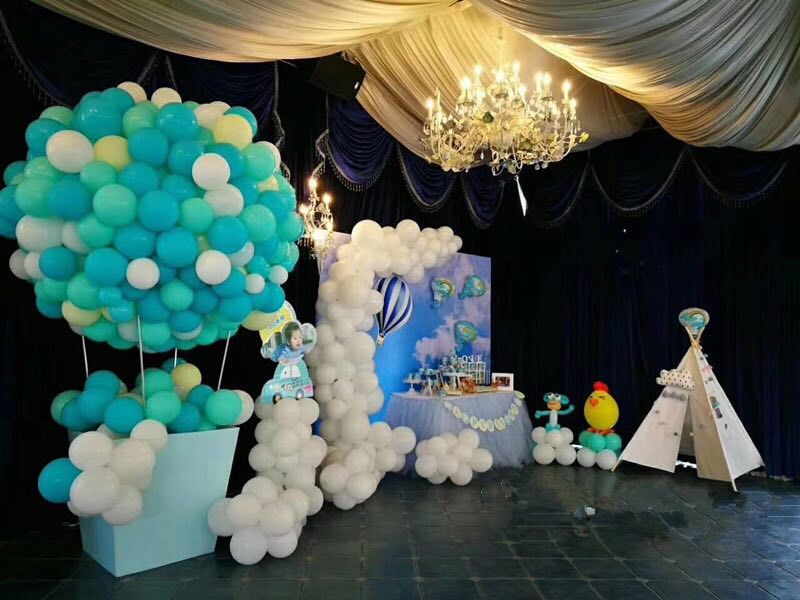 气球美陈布置气球惊喜气球布置大型气球主题舞美布婚礼气球布置