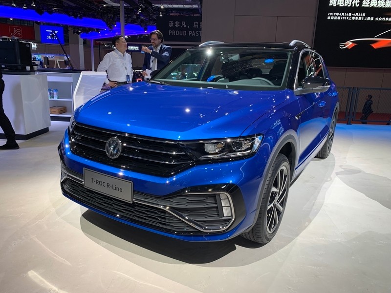 2019上海车展:一汽-大众探歌r-line亮相