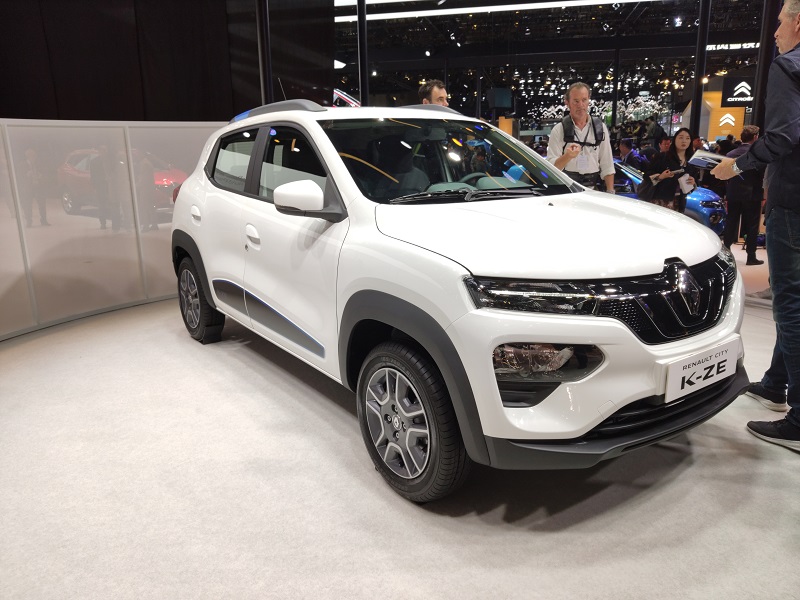 2019上海车展:雷诺首款纯电动suv k-ze首发亮相