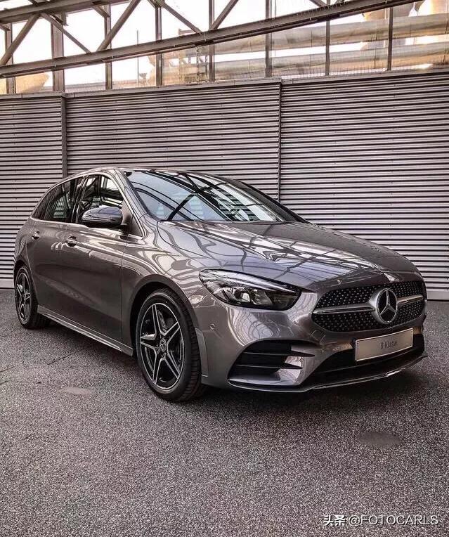 实拍| 全新奔驰b级b200,amg套件加身,内饰都没得说