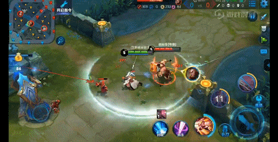 2技能神来之笔,原地释放剑阵,期间不可被选中.