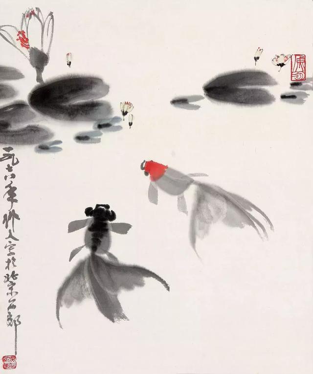 齐白石擅长画虾,徐悲鸿擅长画马,吴作人最擅长的则是画熊猫.