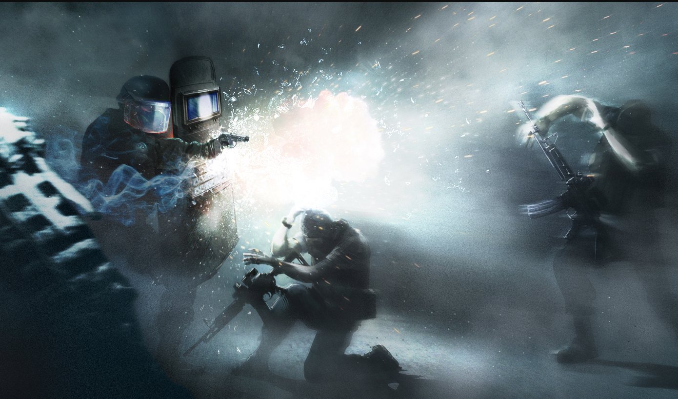 阿育诚不欺我俄罗斯军方研发彩虹六号blitz干员闪光盾