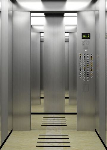 男子朝下一看,立马呼叫保安|电梯门|呼叫|轿厢_新浪网