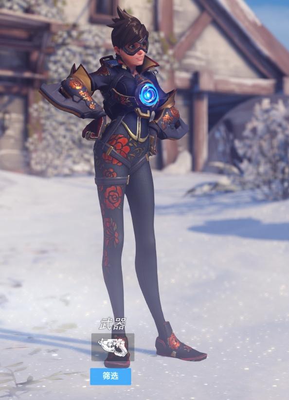 春节暗金玫瑰猎空守望先锋值得入手的6款紫皮:蜘蛛女王黑百合