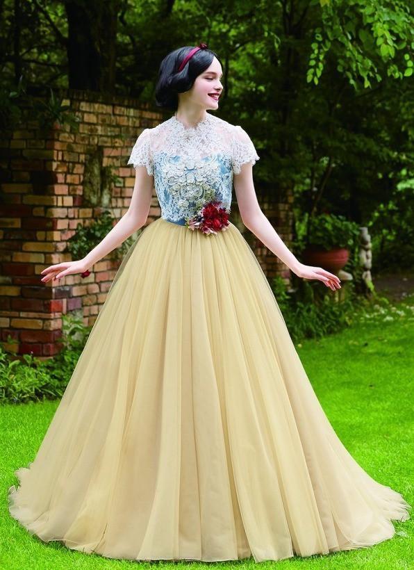 而也由于第一波,第二波的梦幻迪士尼公主婚纱实在销售太成功啦(督促