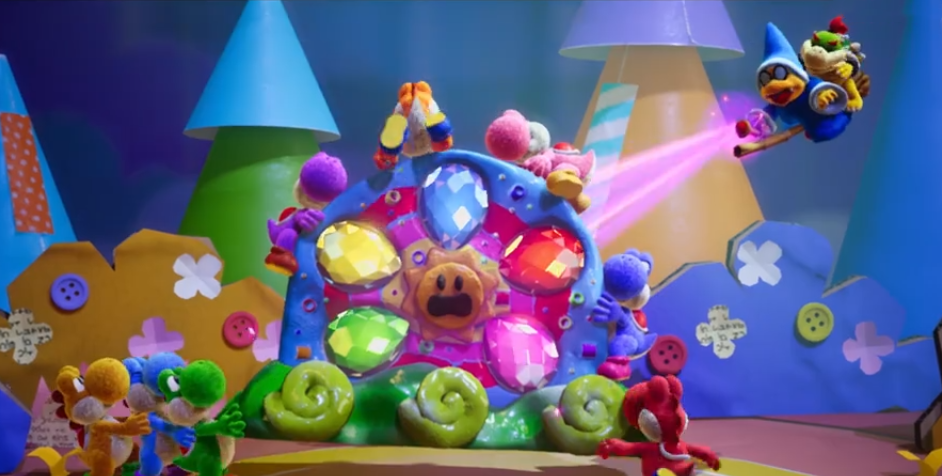 ns新游《耀西的手工世界》确定发售时间,画风很萌感觉很有趣!