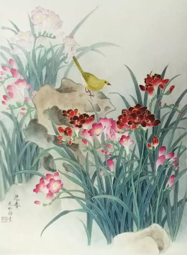 花语印象史红梅国画展将于保定翰香斋画廊举办