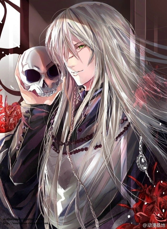 黑执事里帅到爆炸的葬仪屋,撩起刘海就是男神