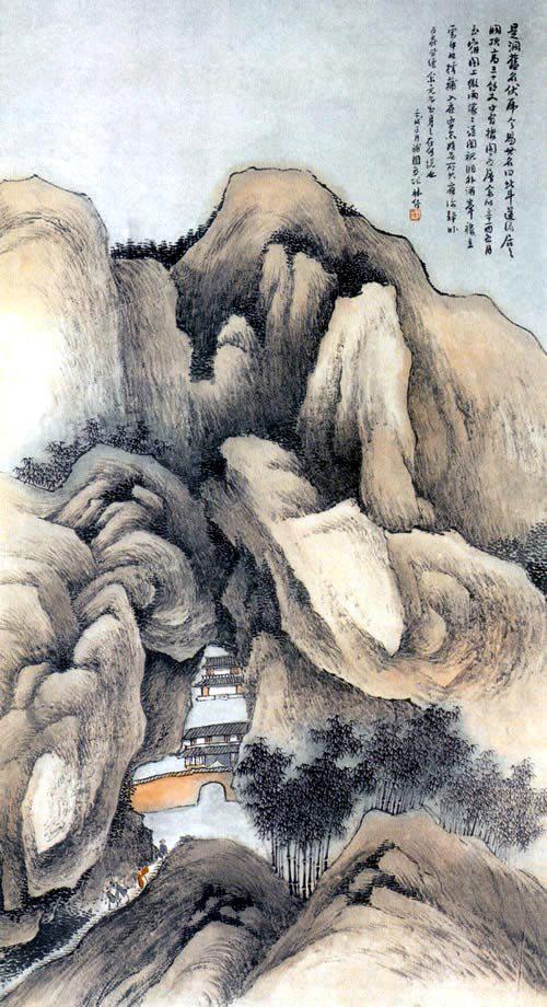 国画百年-经典山水画,值得收藏!