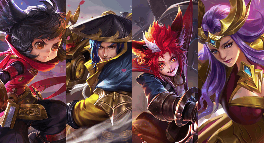 也就是当前版本的主流打野,比如李元芳,刘备,雅典娜,百里玄策等等