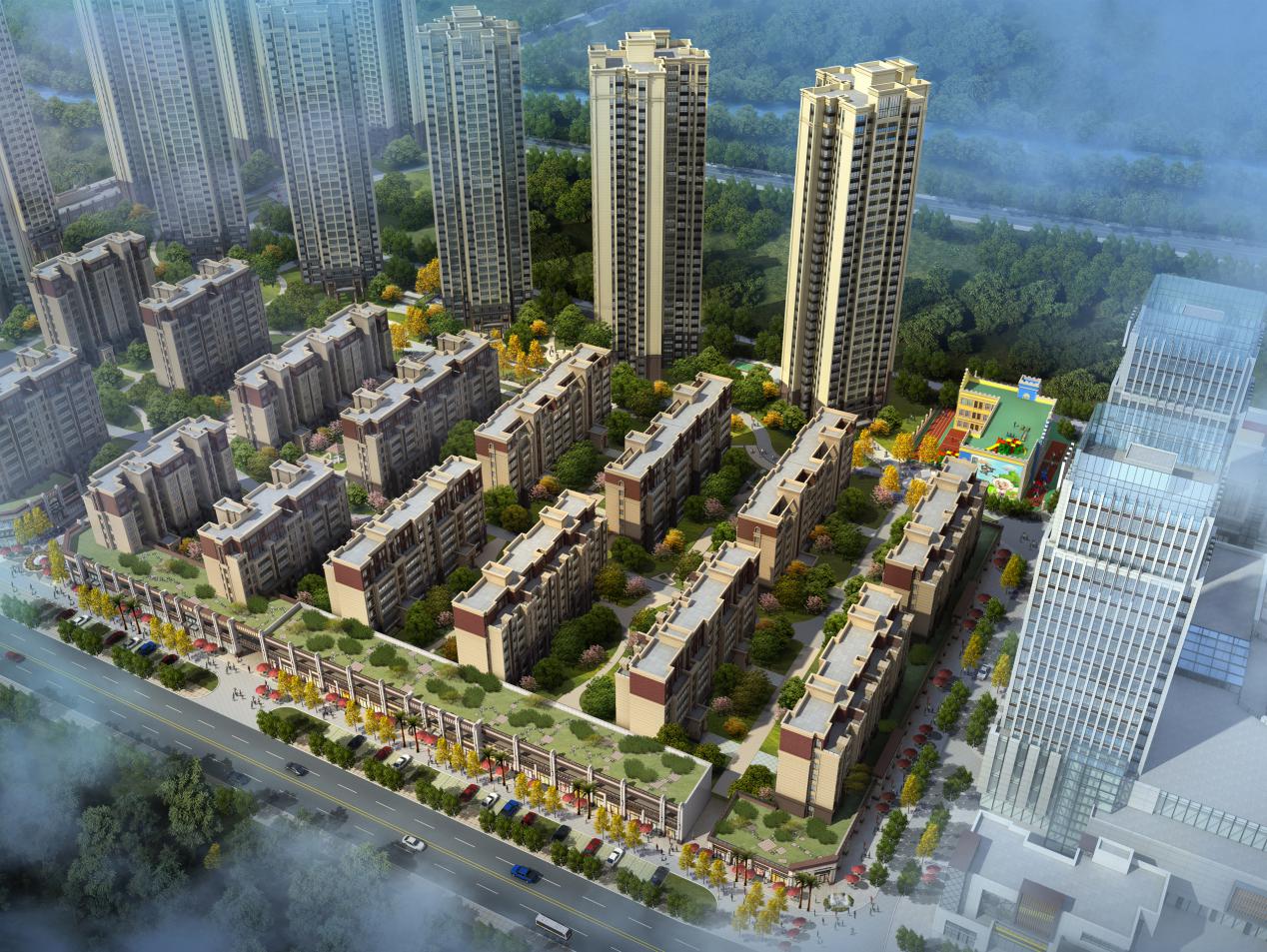 彭水新岭域扼守新城核心 未来星冉冉升起