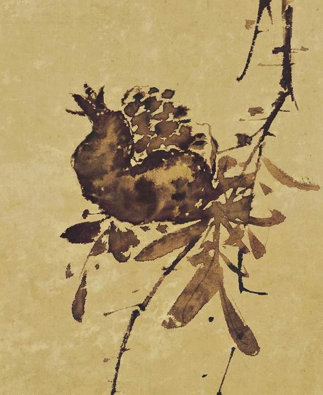 山深熟石榴,向日笑开口,徐渭《榴实图》赏析