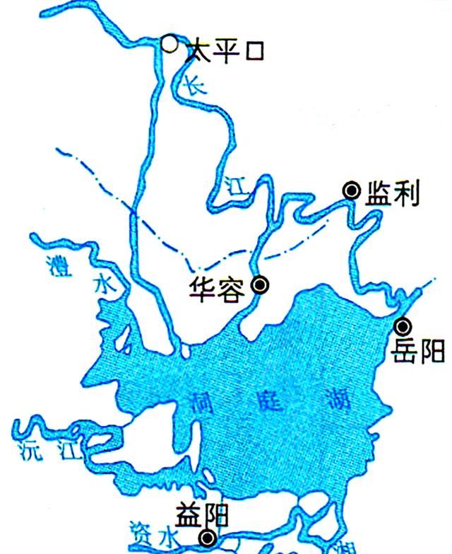 洞庭湖流域地图图片