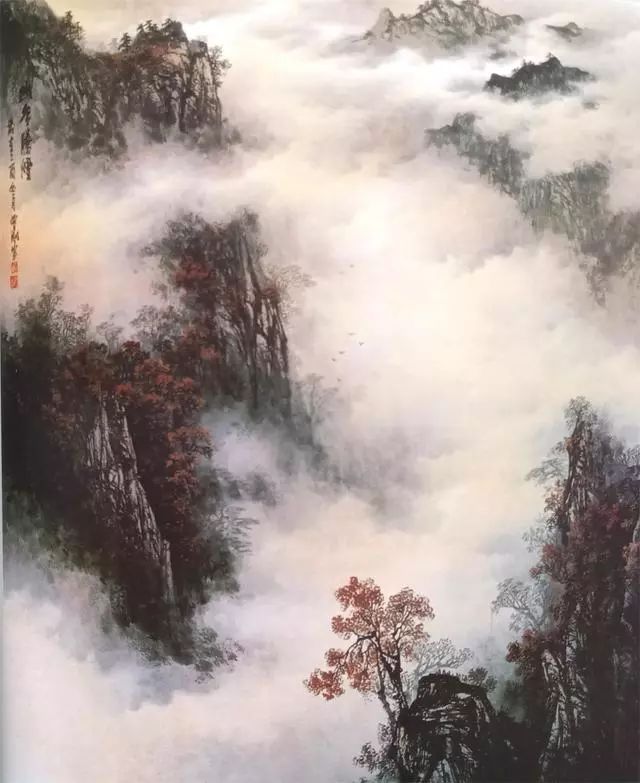 教你怎样画国画 云水的画法步骤