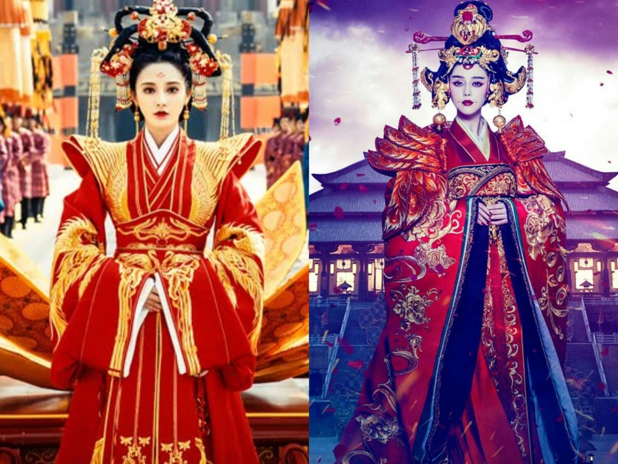 东宫女主大婚凤冠霞帔好眼熟彭小苒戏路是按范冰冰复制的