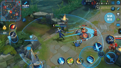 在血量不健康时可以多对小兵或者野怪释放,相当于一个超短cd的小治疗.