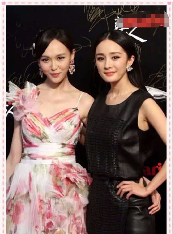 唐嫣和杨幂合影吗,却出现奇妙画风,网友:唐嫣那么甜的吗