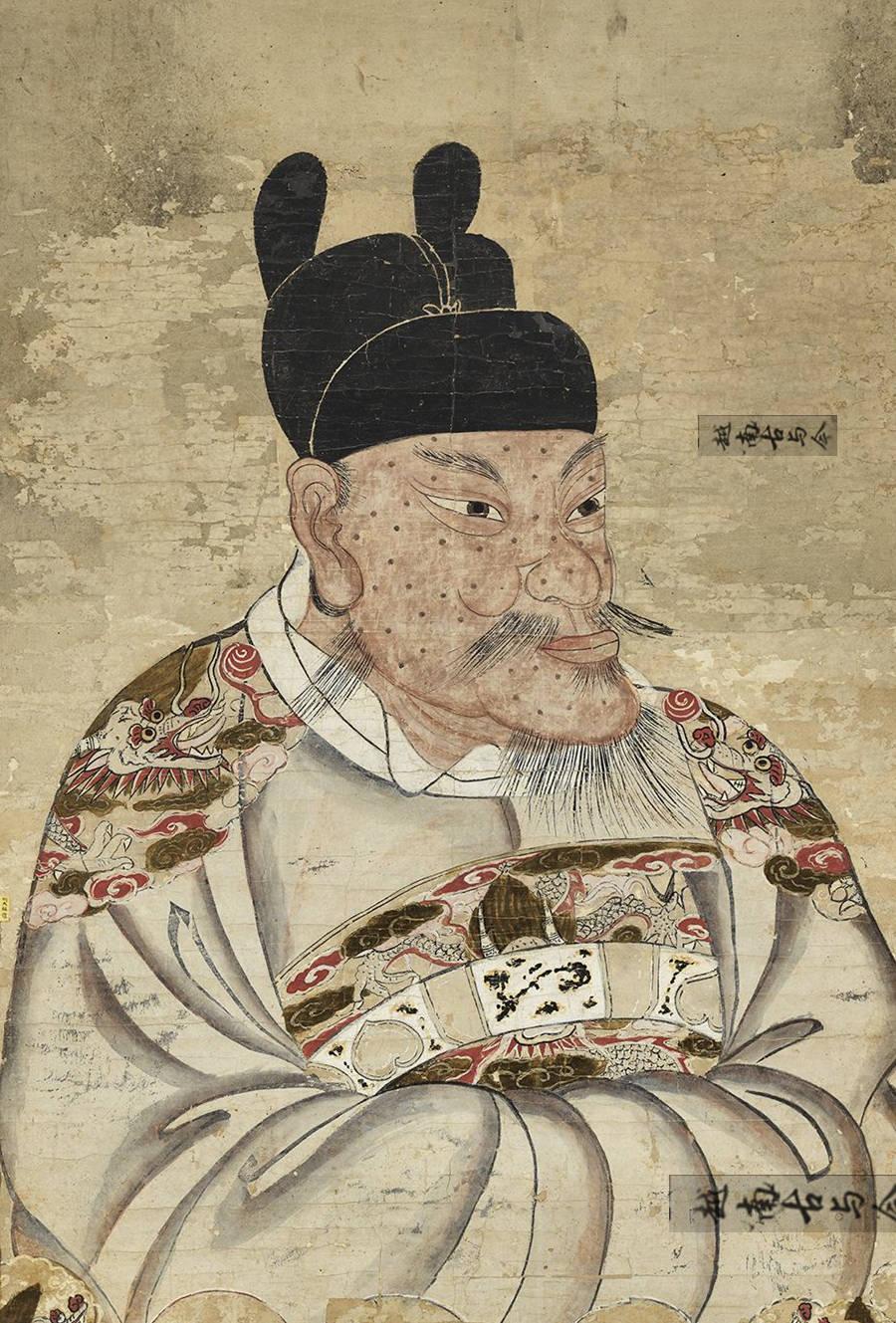 (这种在后世帝王长相描述中很多),刘邦是赤帝子所有屁股有72颗红痣,"