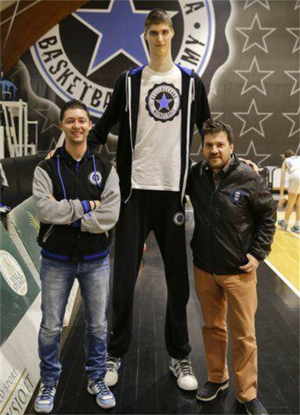 身高2米31的他被老外视为姚明接班人看完他训练球迷忧心忡忡