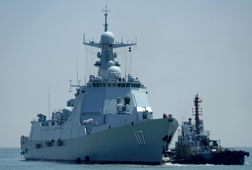 大连造船厂又下水3艘新战舰,火力成本兼顾,两大系统照搬055|驱逐舰