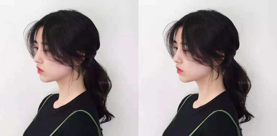 什么样的女生留八字刘海会好看?|刘海|八字|吹风机_新浪新闻