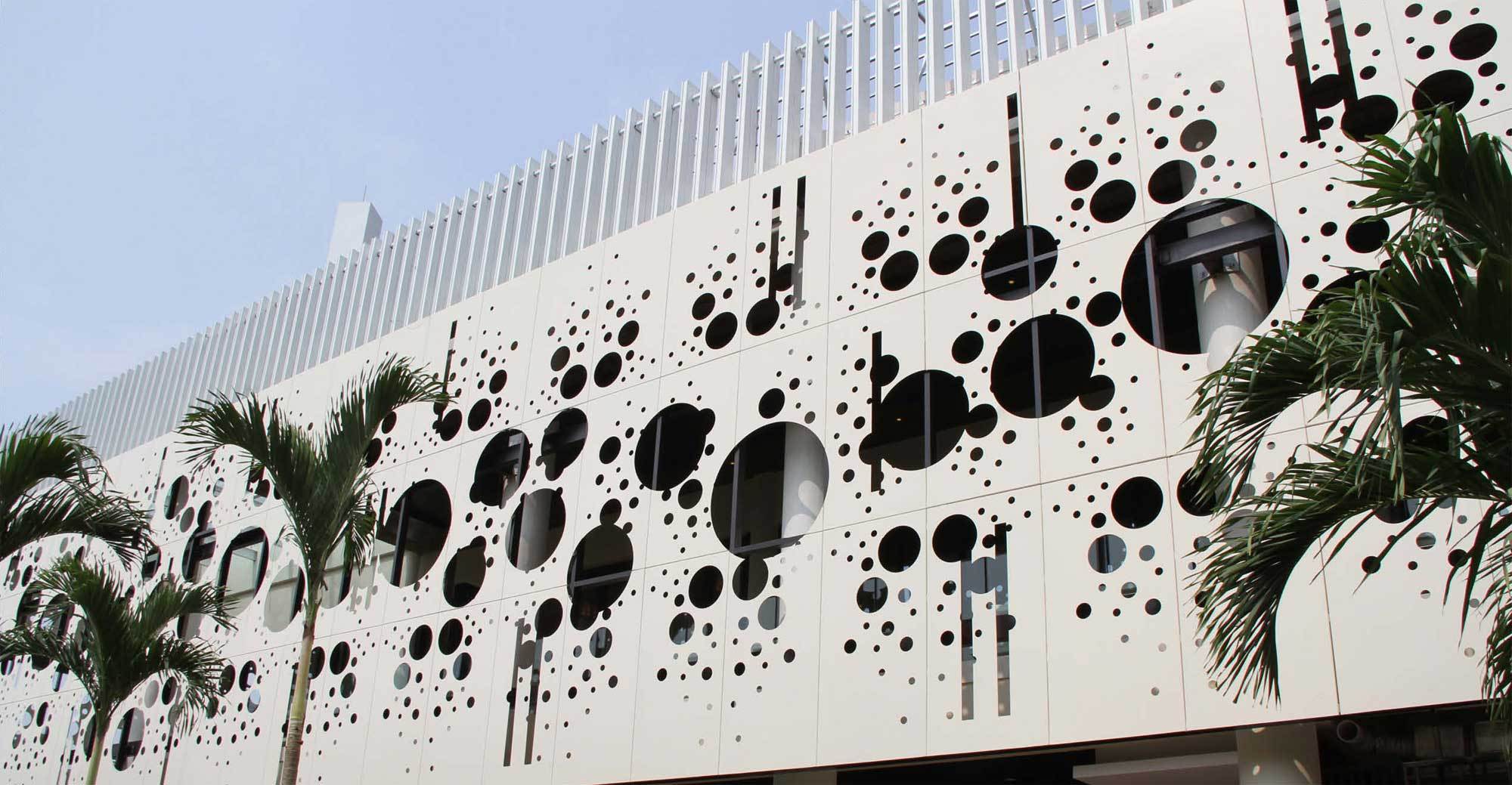 幕墙铝板施工图需要精确!才能展现出完美的幕墙装饰效果!