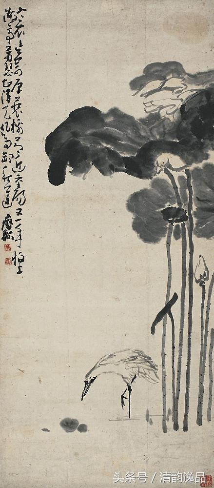 清代黄慎花鸟画集锦一|钤印|立轴|款识|人物|山水_新浪新闻