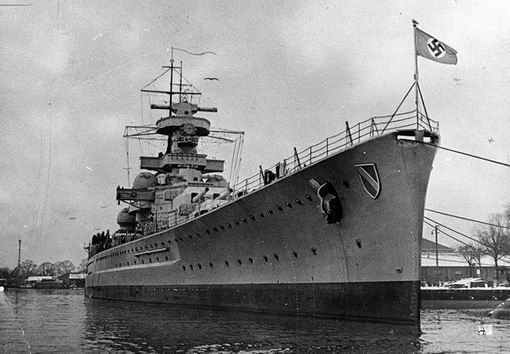 德国不得不设计更强大的战列舰,从而克制法国敦刻尔克级战列舰的威力