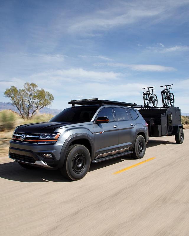 大众途昂trail-ready特别改装版来了,你喜欢这种范儿吗?