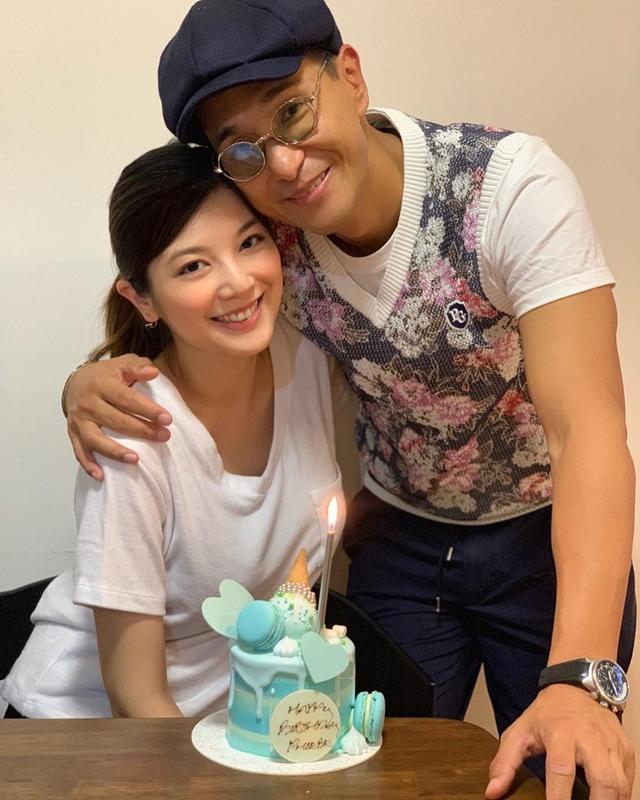 tvb视帝陈展鹏升级当爸爸 太太单文柔开刀诞下女儿