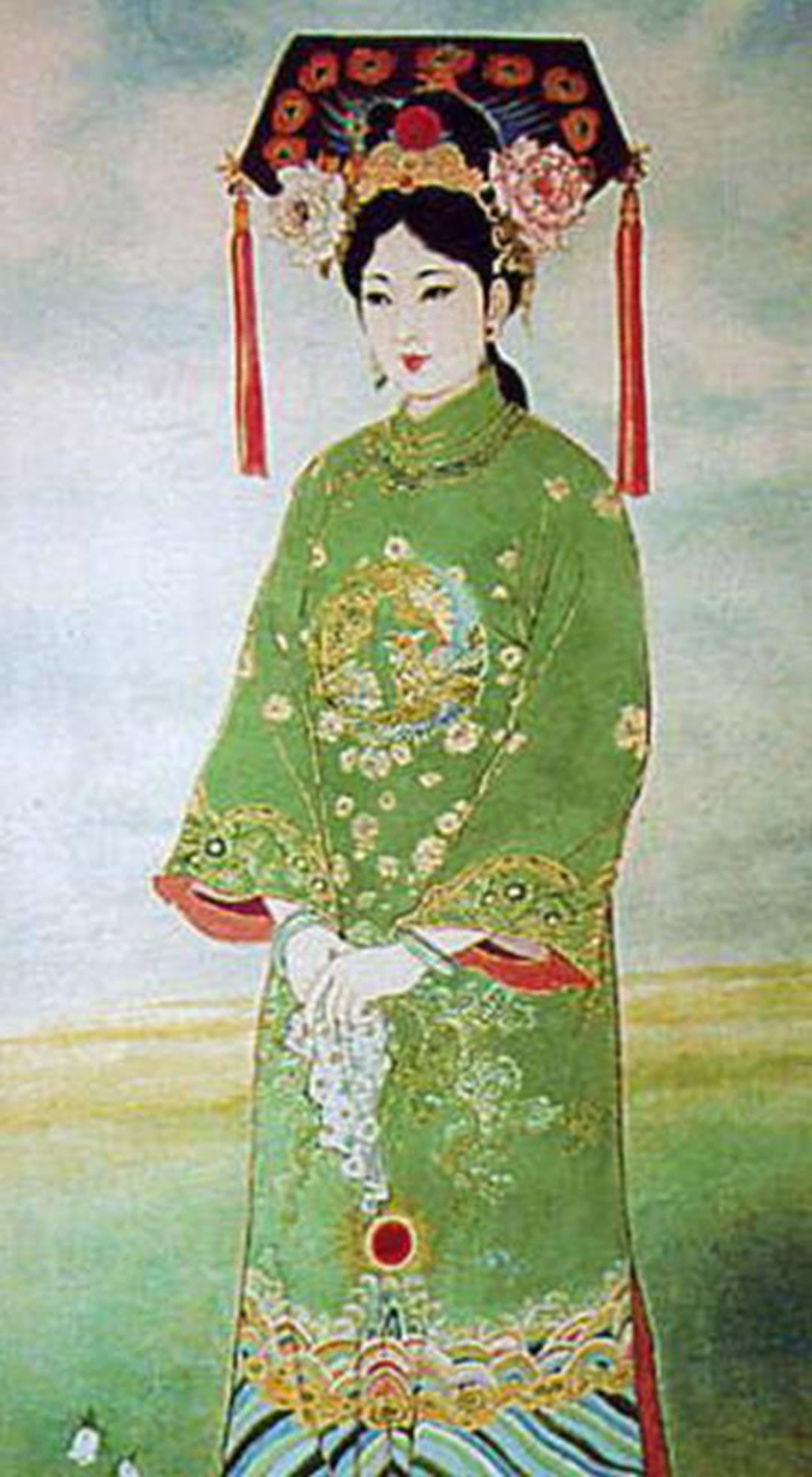 这位公主可以说是大清以来,最美丽的一位公主,肤若凝脂,双眸明亮通透